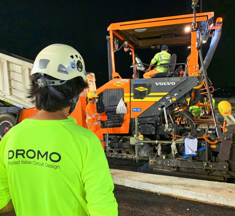 Visão geral do projeto do circuito de Yas Marina — construção e modernização do traçado 10
