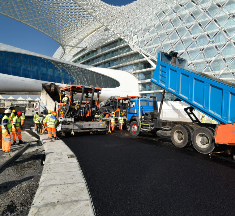 Visão geral do projeto do circuito de Yas Marina – modernização da construção e layout do circuito 9