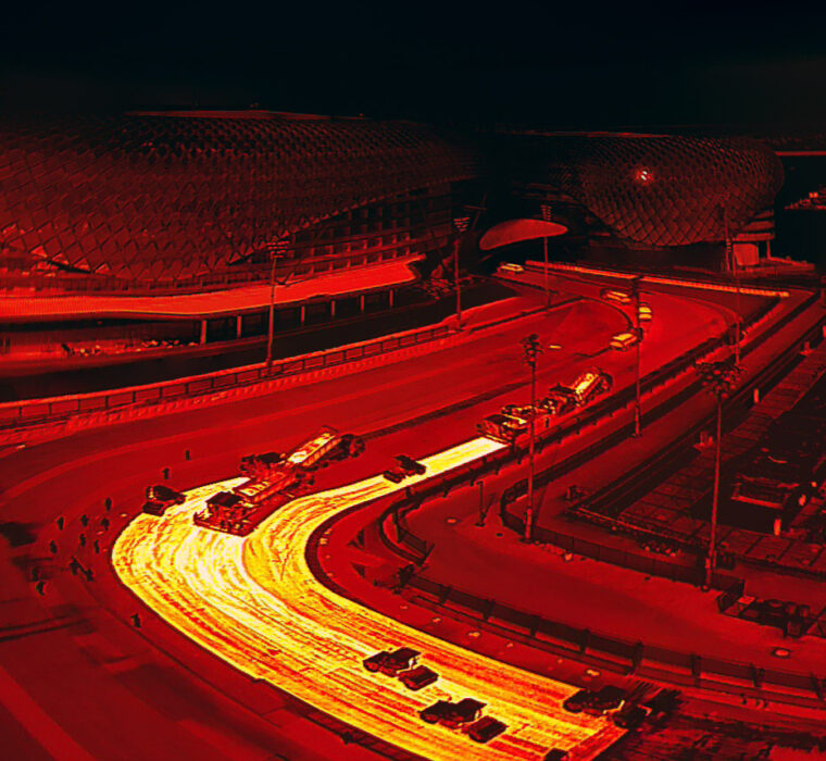 Visão geral do projeto do circuito de Yas Marina — construção e modernização do traçado 11