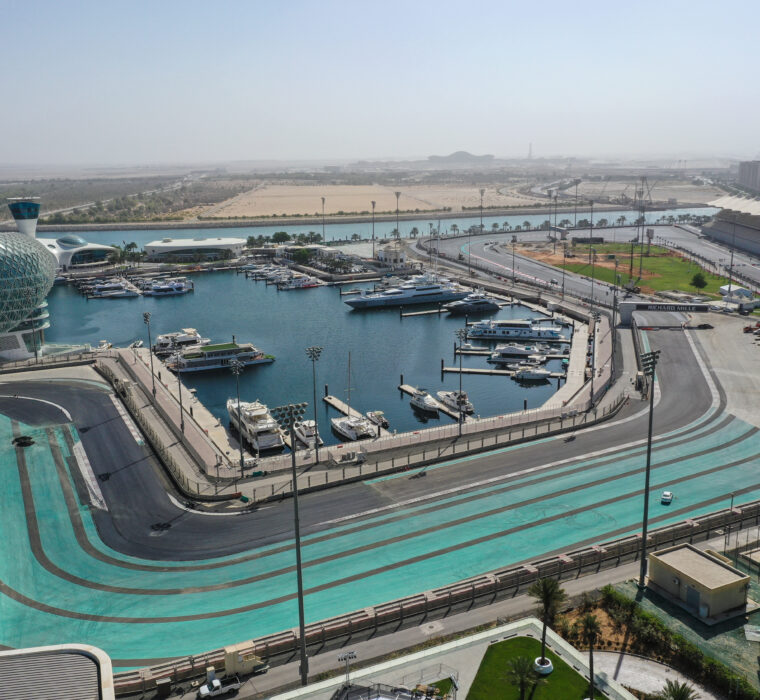 Visão geral do projeto do circuito de Yas Marina – modernização da construção e layout do circuito 3